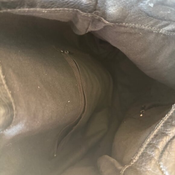 Pre-Loved Black Leather Foley + Corinna Top Handle Tote - Picture 9 of 9